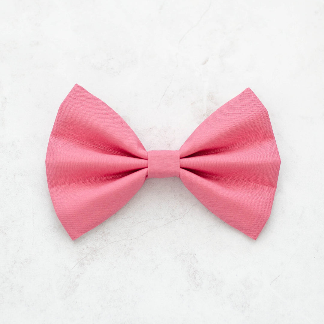 Blushing Pink Bow Tie