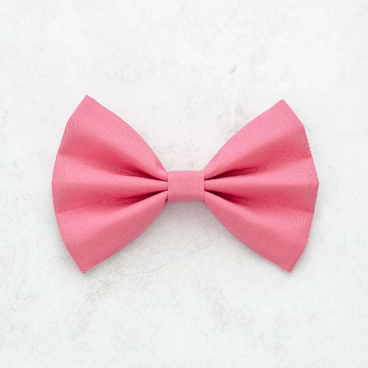 Blushing Pink Bow Tie