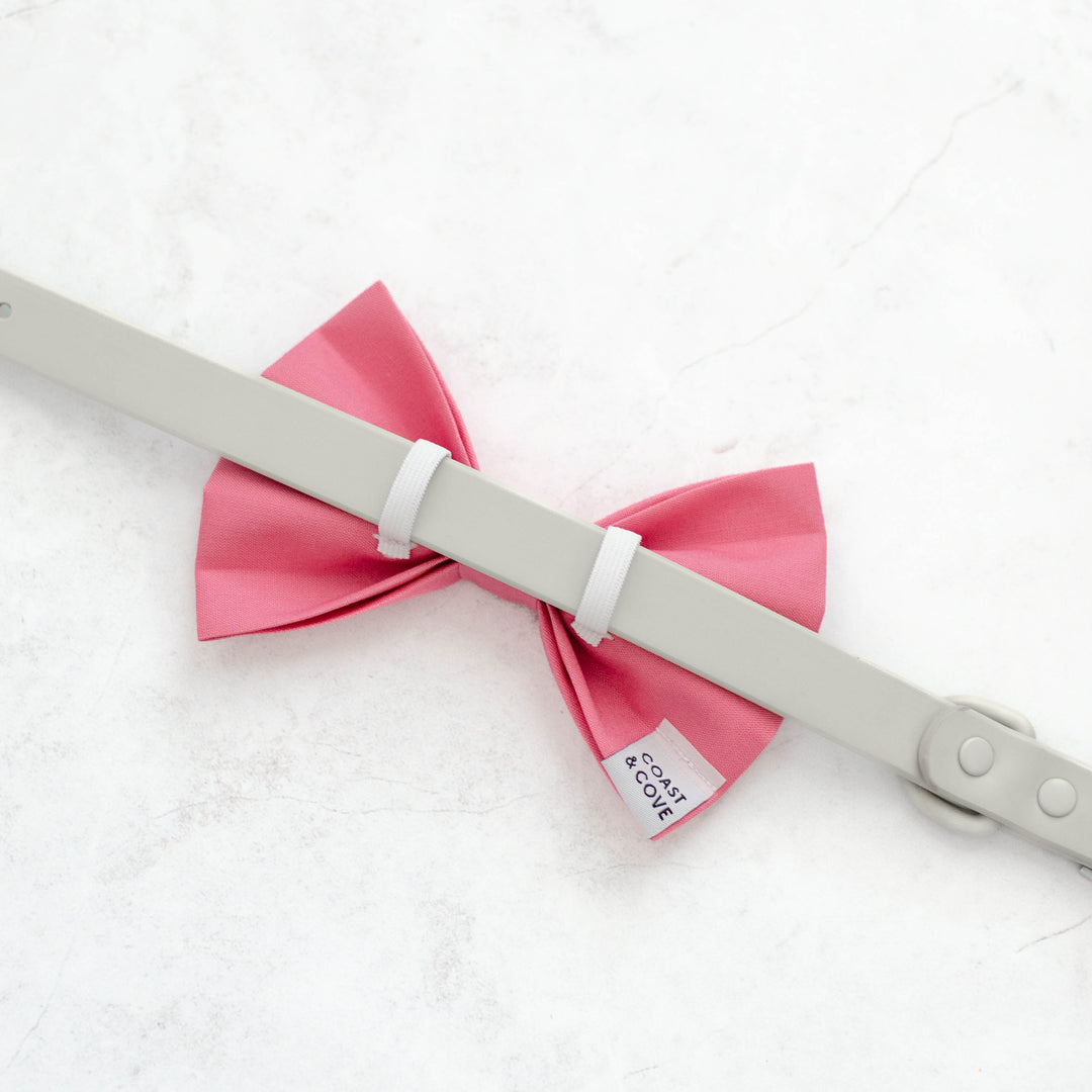 Blushing Pink Bow Tie