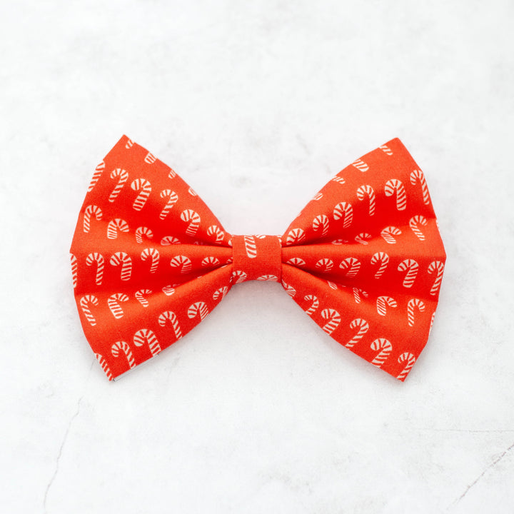 Candy Cane Lane Bow Tie