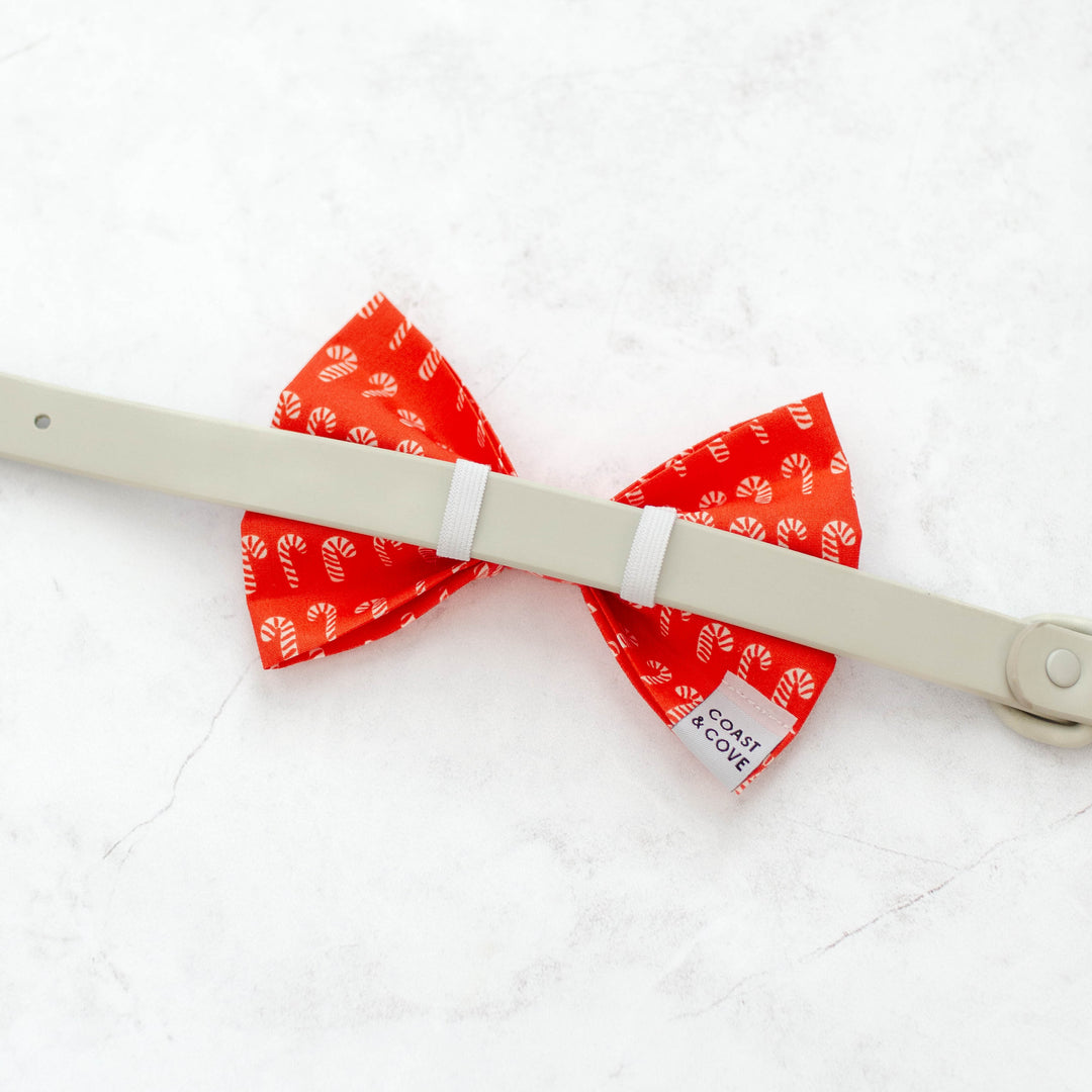 Candy Cane Lane Bow Tie