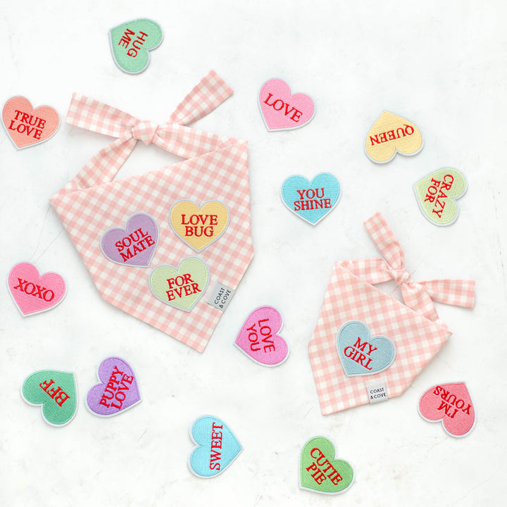 Candy Hearts Bandana