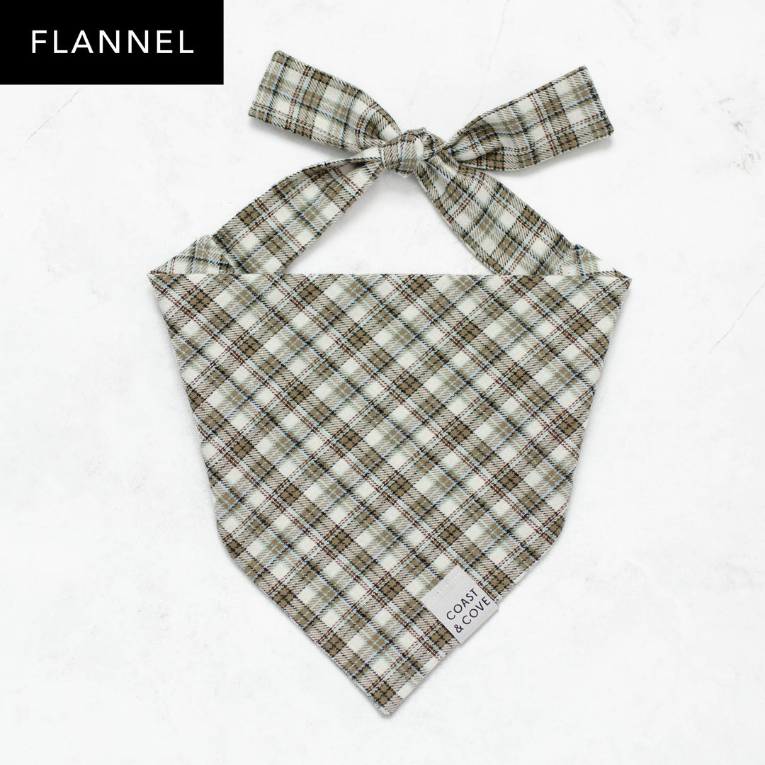 Fireside Plaid Flannel Bandana