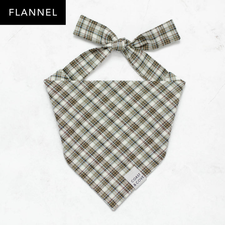 Fireside Plaid Flannel Bandana