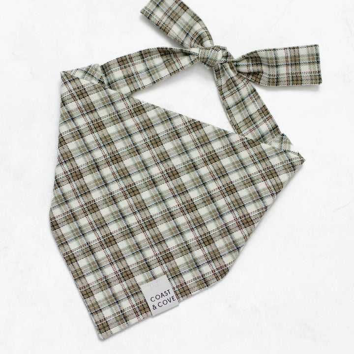 Fireside Plaid Flannel Bandana