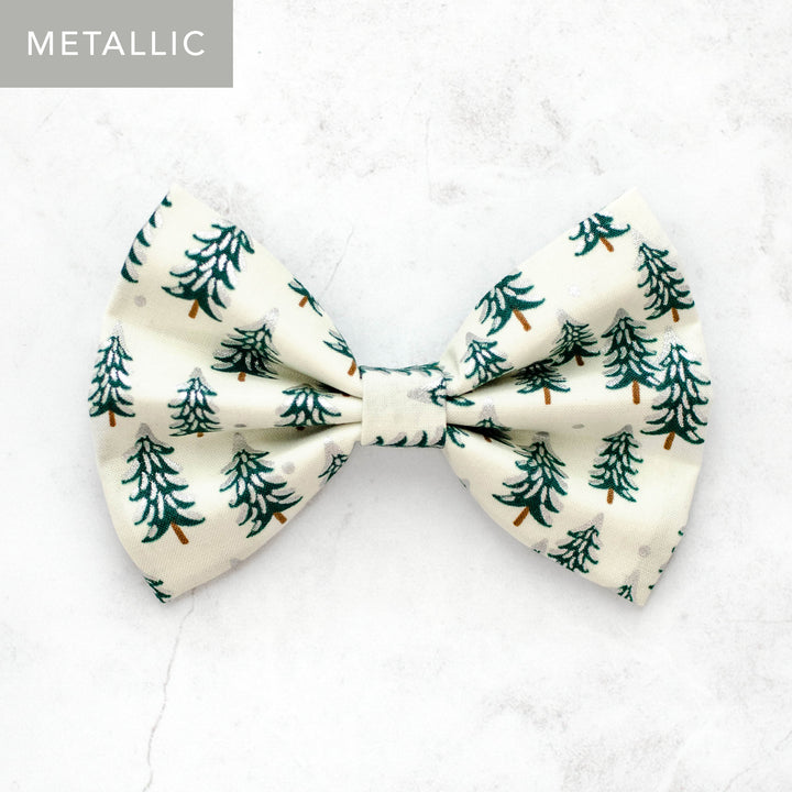 Frosted Forrest Bow Tie