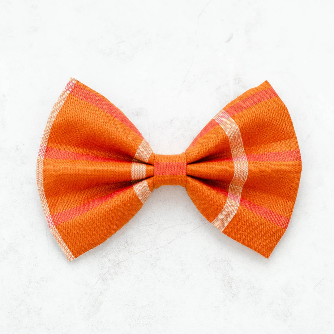 Harvest Plaid Bow Tie