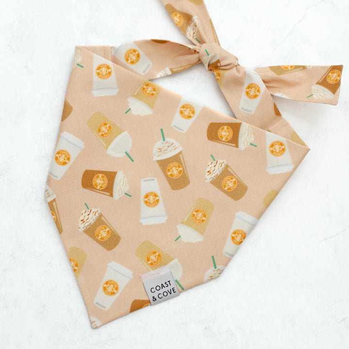 Pumpkin Spice Latte Bandana