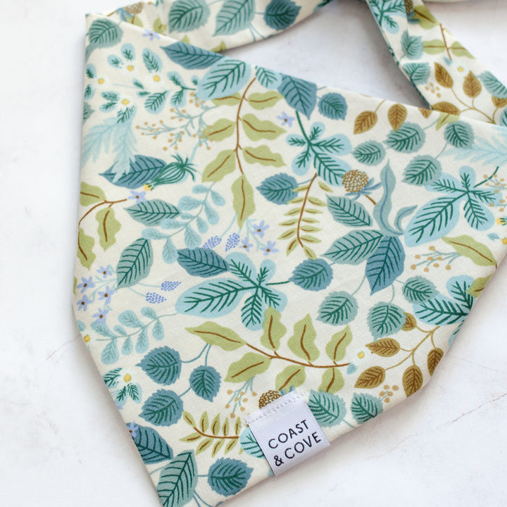 Vintage Garden in Cream Bandana