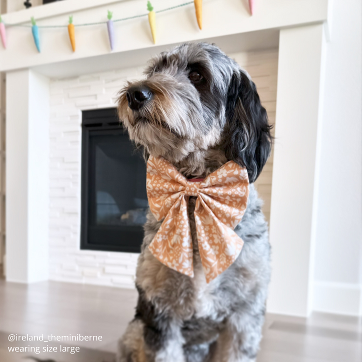 Neutral Petals Sailor Bow