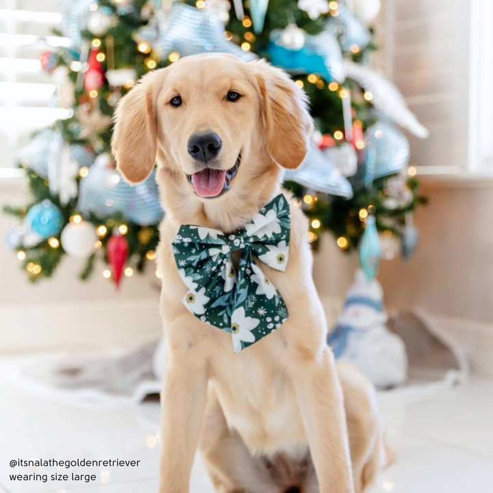 Winter Blooms Sailor Bow