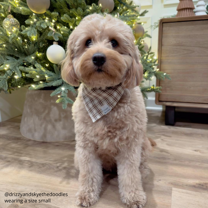 Woodland Plaid Flannel Bandana