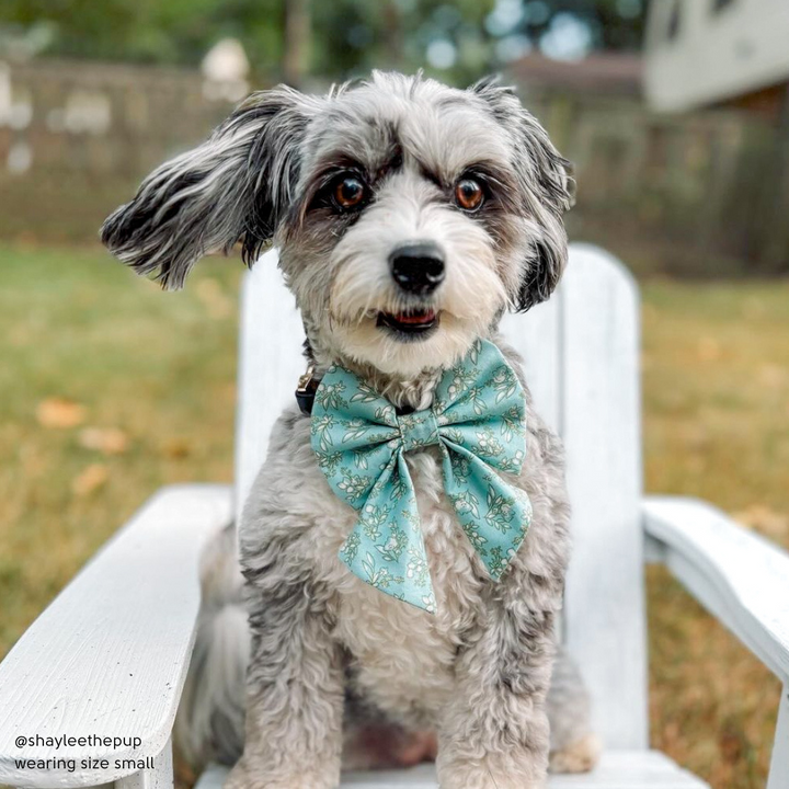 Laguna Floral Sailor Bow