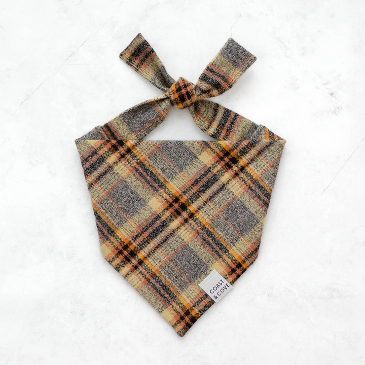 Willow Plaid Flannel Bandana