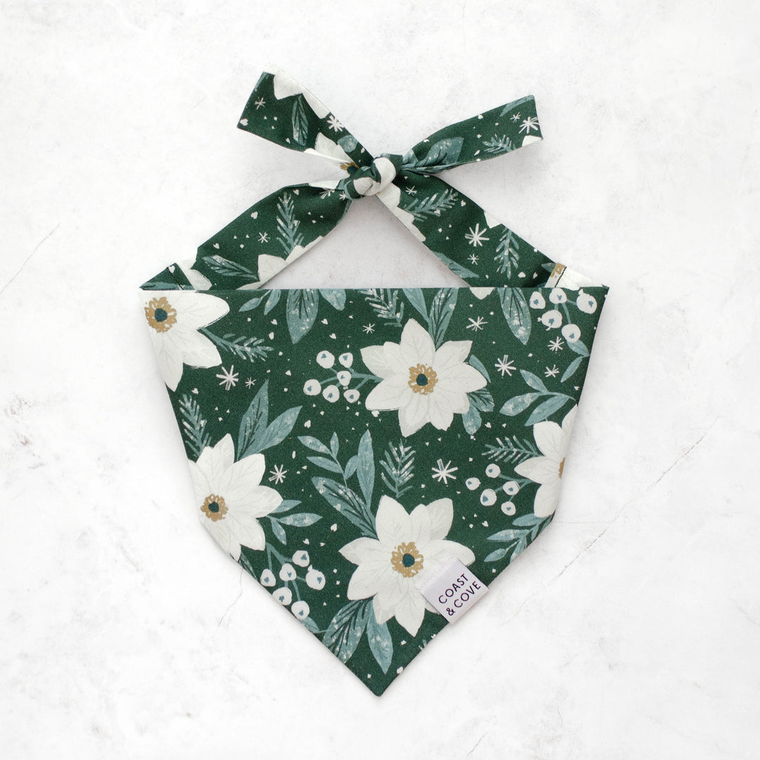 Winter Blooms Bandana