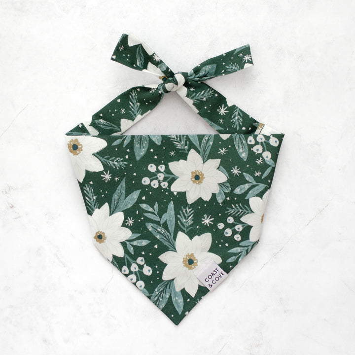 Winter Blooms Bandana