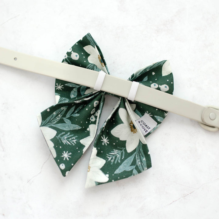 Winter Blooms Sailor Bow