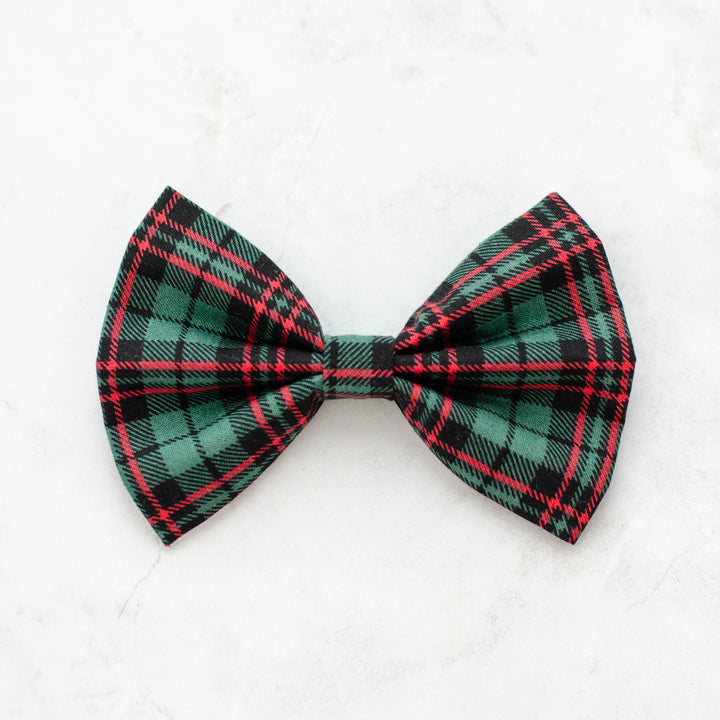 Yuletide Plaid Bow Tie