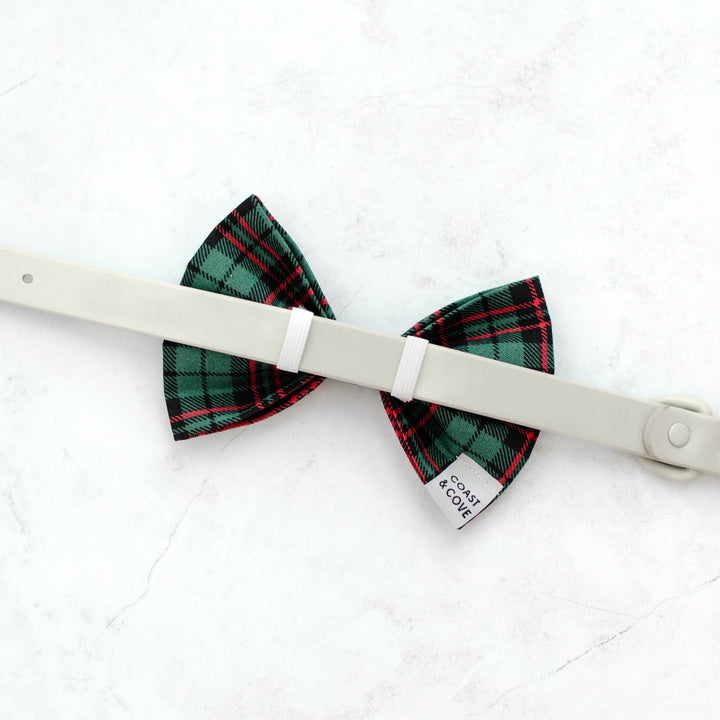 Yuletide Plaid Bow Tie