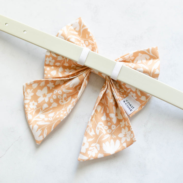 Neutral Petals Sailor Bow