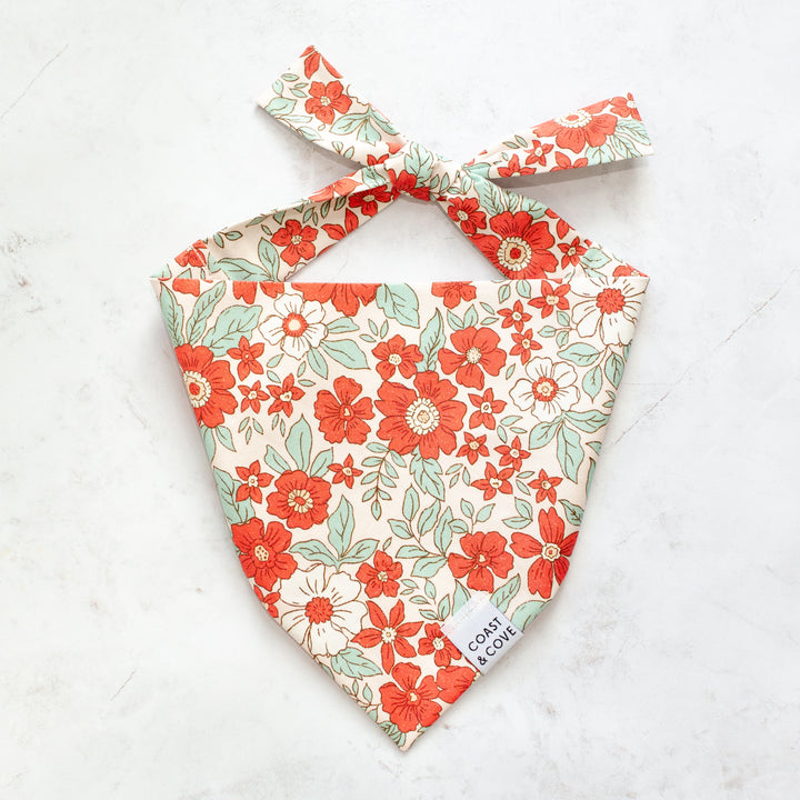 Christmas Floral Bandana