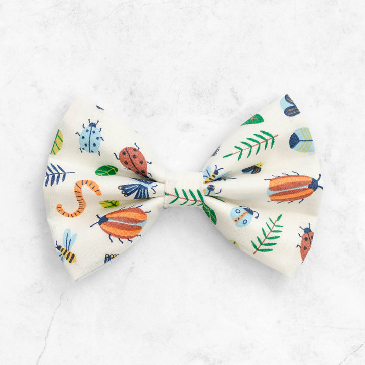 Backyard Bugs Bow Tie