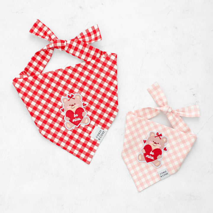 Be Mine Bear Bandana