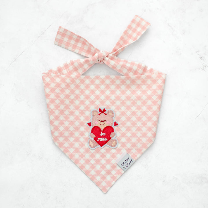 Be Mine Bear Bandana