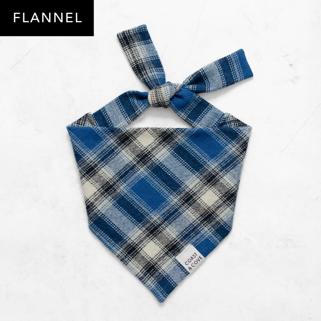 Blueridge Plaid Flannel Bandana