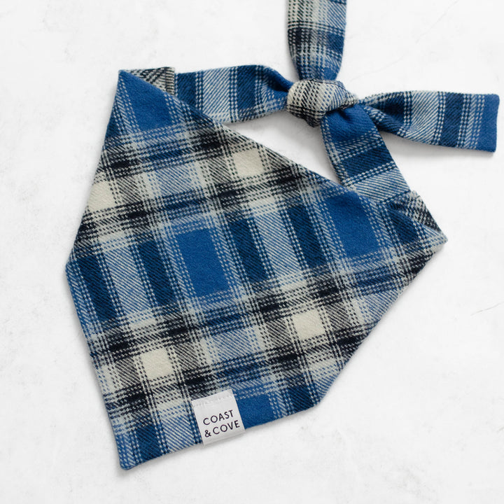Blueridge Plaid Flannel Bandana
