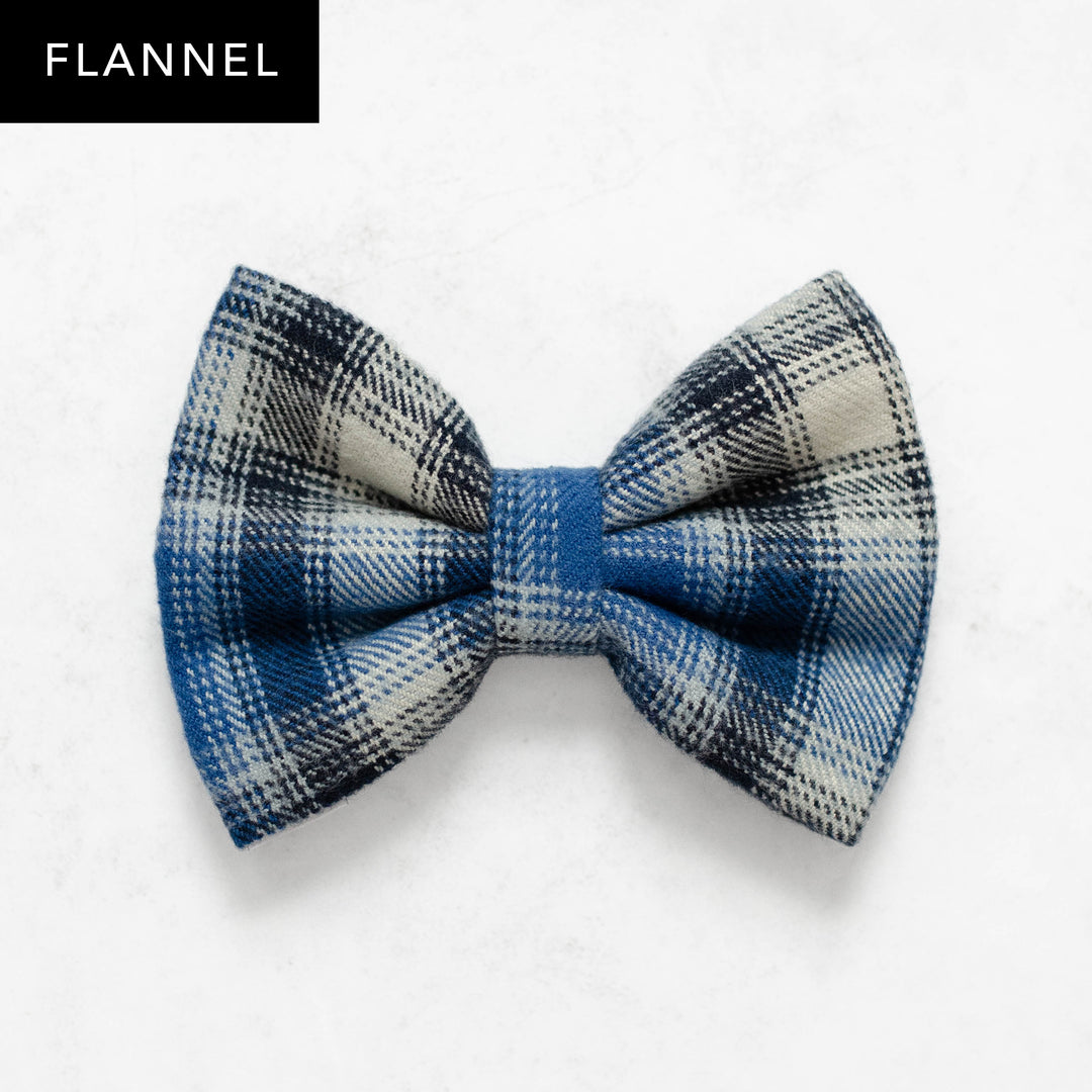 Blueridge Plaid Flannel Bow Tie