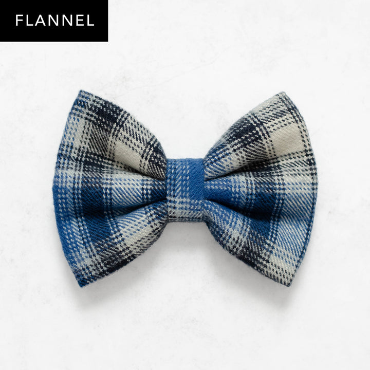 Blueridge Plaid Flannel Bow Tie