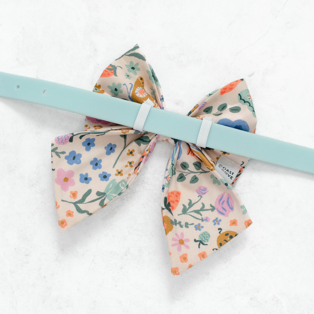 Butterfly Garden Sailor Bow