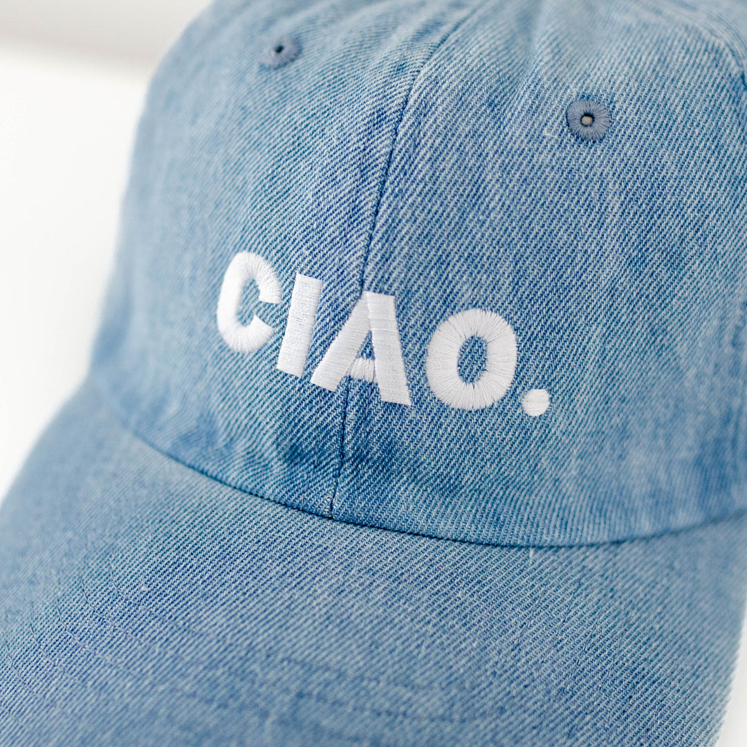 CIAO Embroidered Baseball Cap