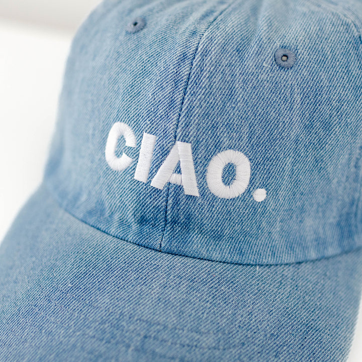 CIAO Embroidered Baseball Cap