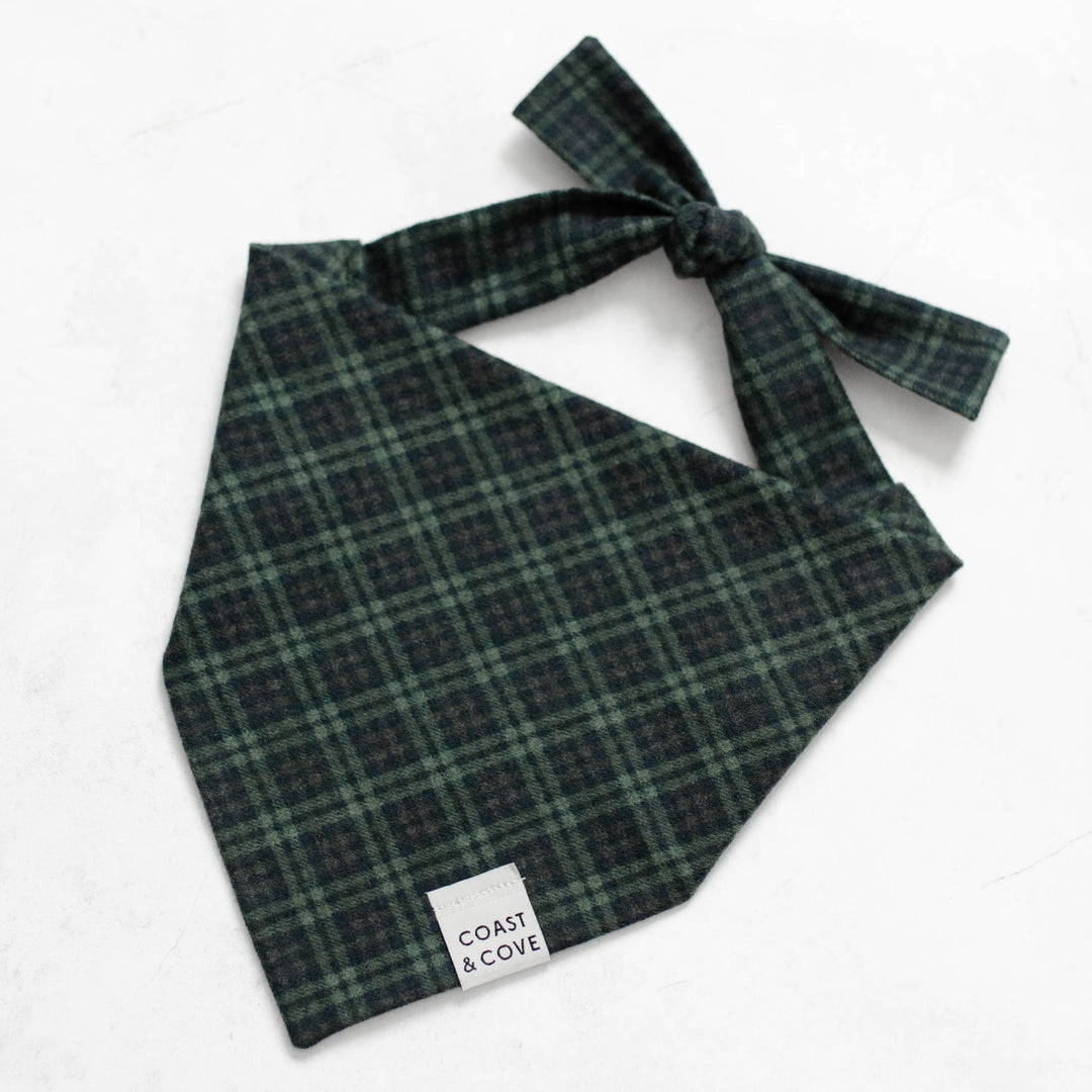 Highland Plaid Flannel Bandana