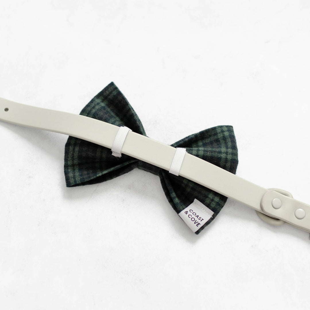 Highland Plaid Flannel Bow Tie