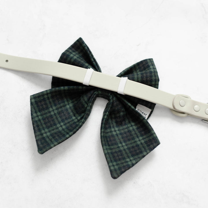 Highland Plaid Flannel Sailor Bow