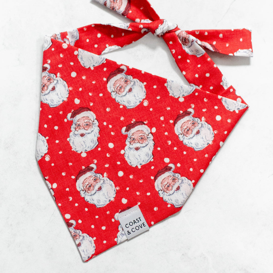 Holly Jolly St. Nick Bandana