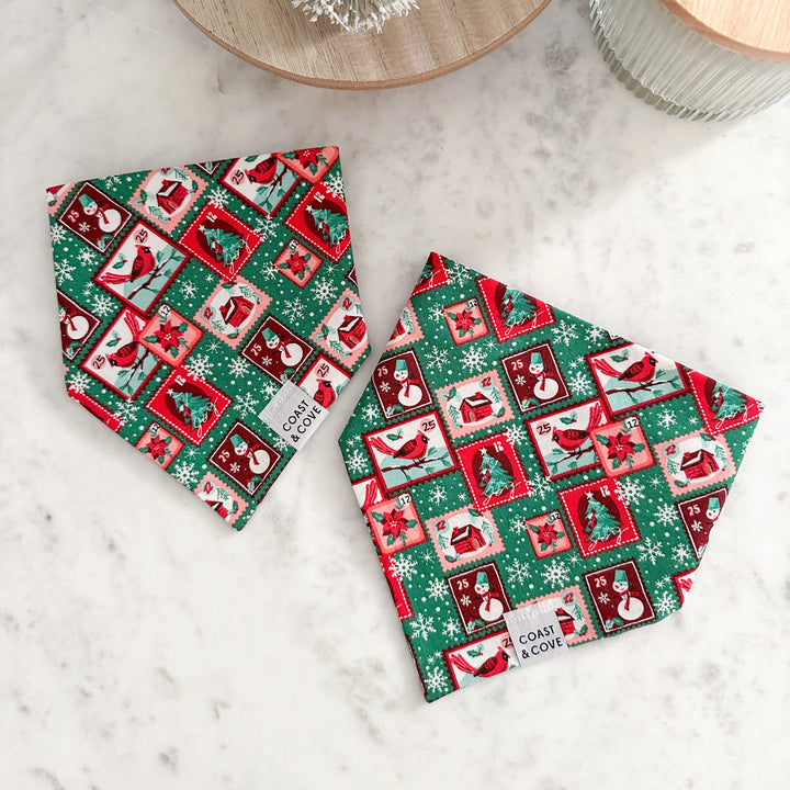 Christmas Stamps Bandana