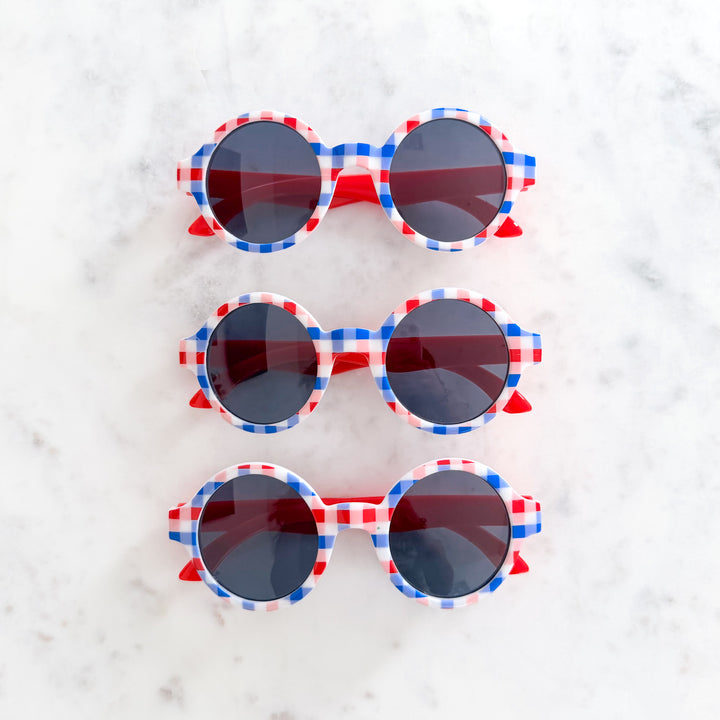 Patriotic Round Sunglasses