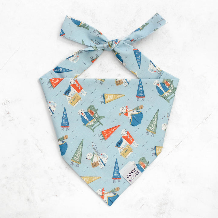 Lake Day Pups Bandana
