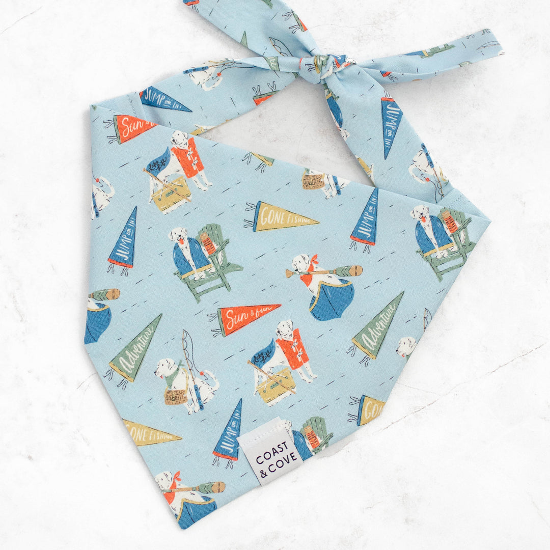 Lake Day Pups Bandana