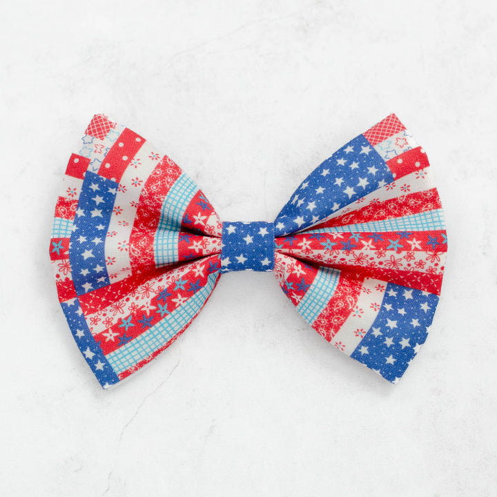 Liberty Patchwork Bow Tie