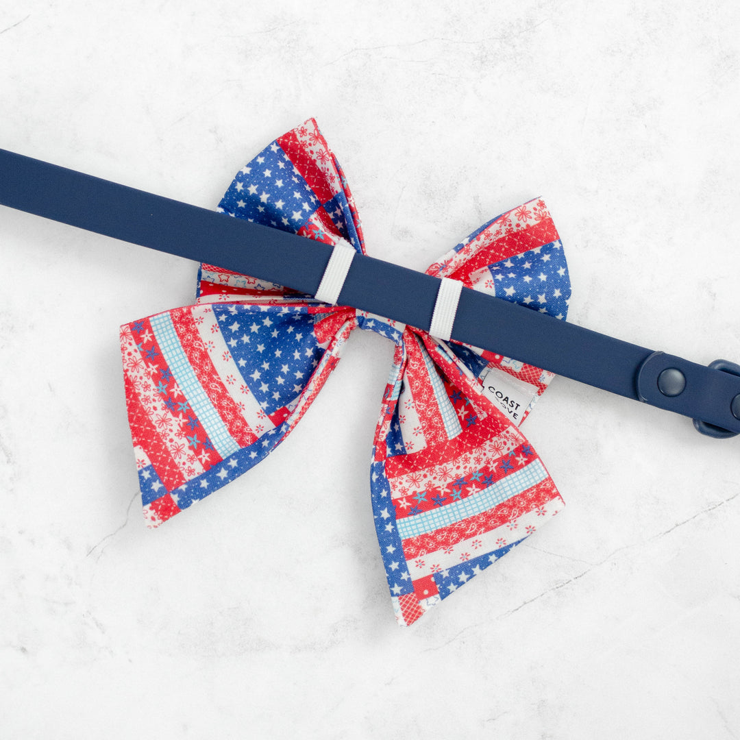 Liberty Patchwork Sailor Bow