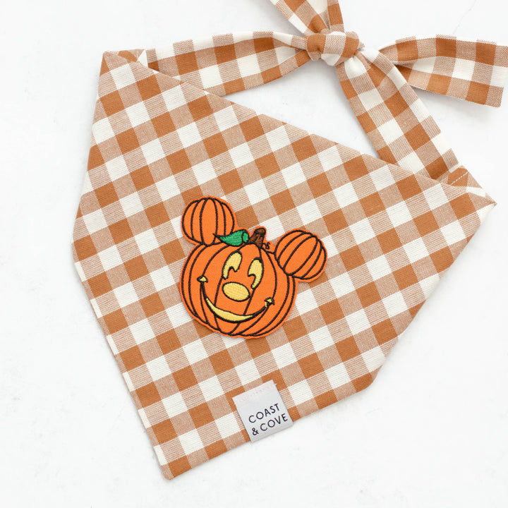 Mickey Pumpkin Bandana [LIMITED]