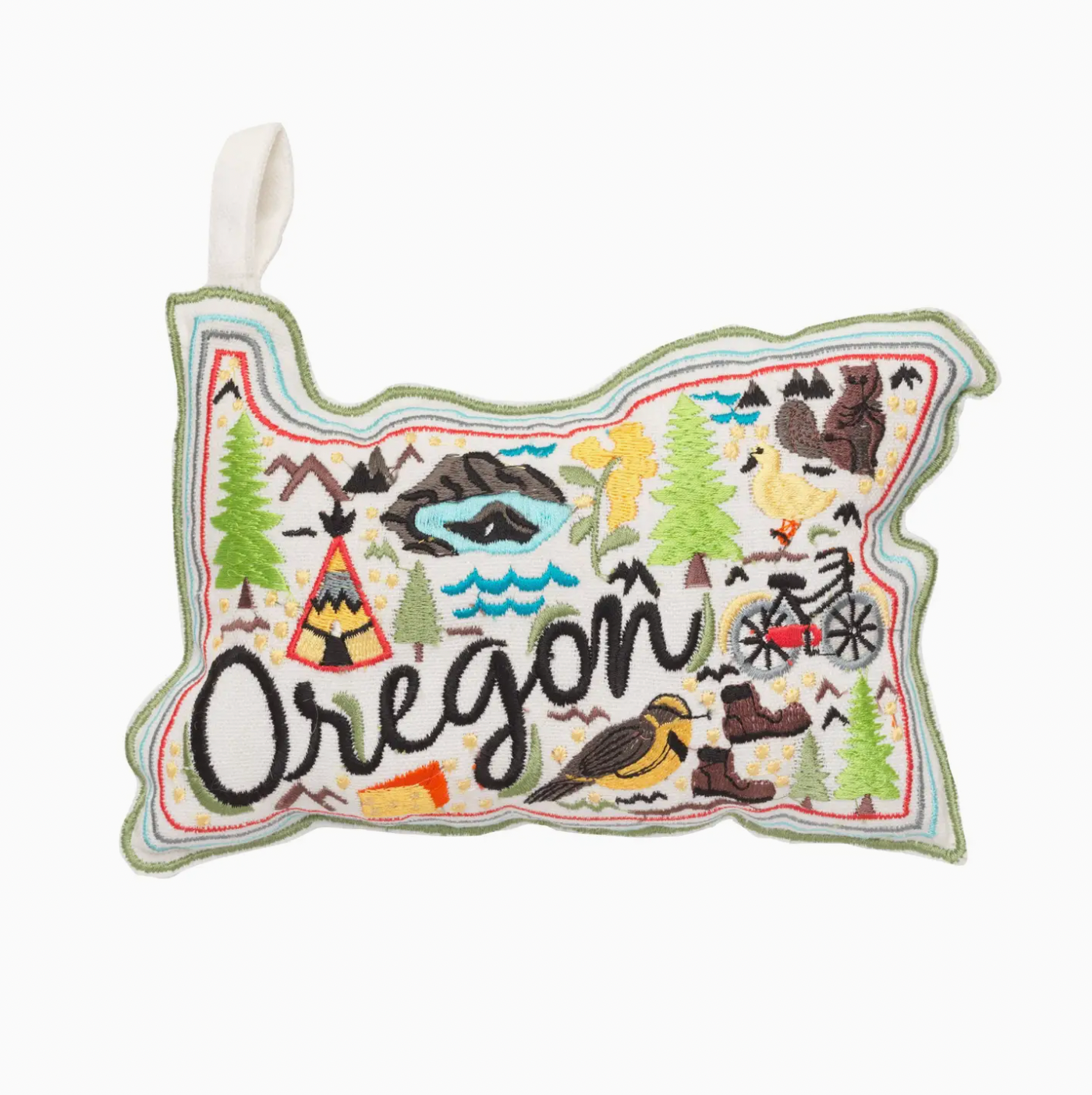 Oregon State Embroidered Squeak Toy