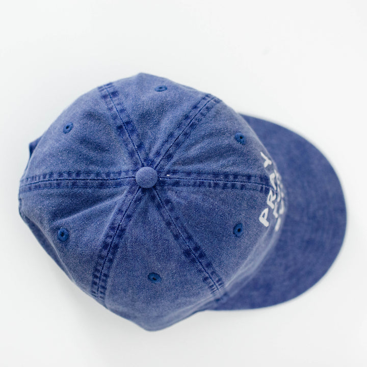 Pray For Surf Embroidered Baseball Cap