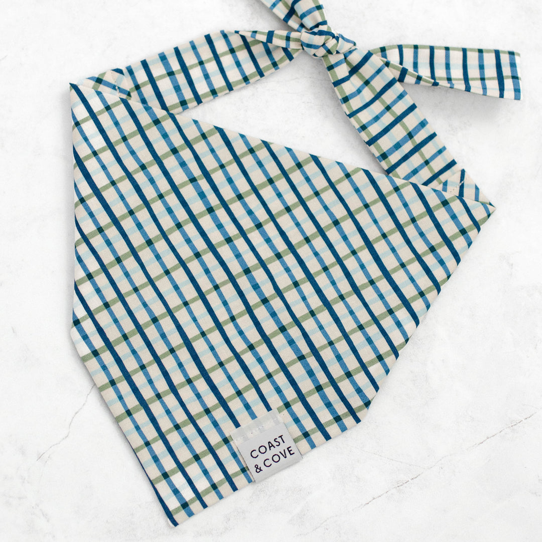 Retro Plaid Bandana