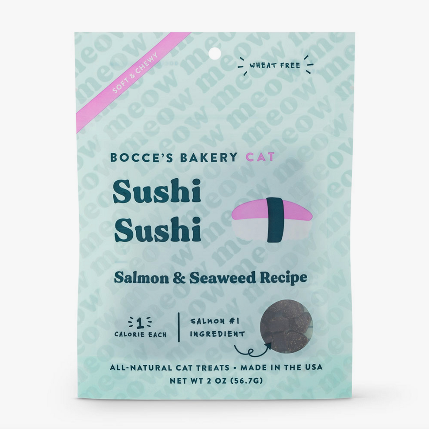 Salmon & Seaweed Soft & Chewy Cat Treats